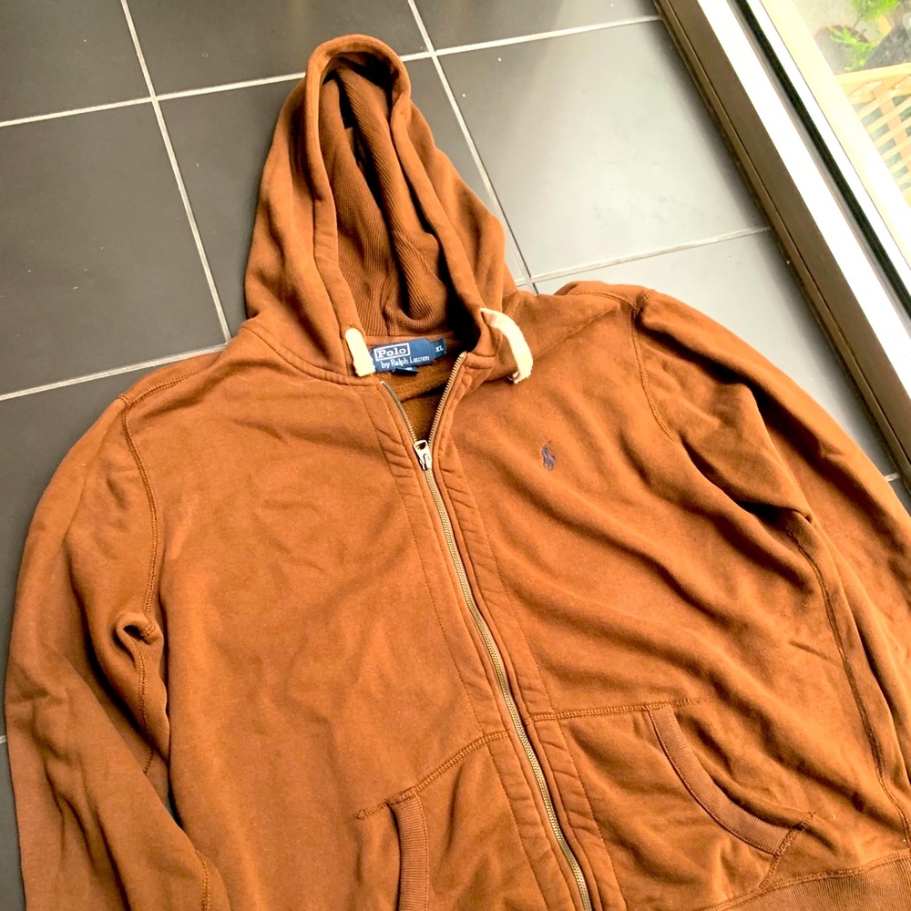 Polo sweatshirt full zip